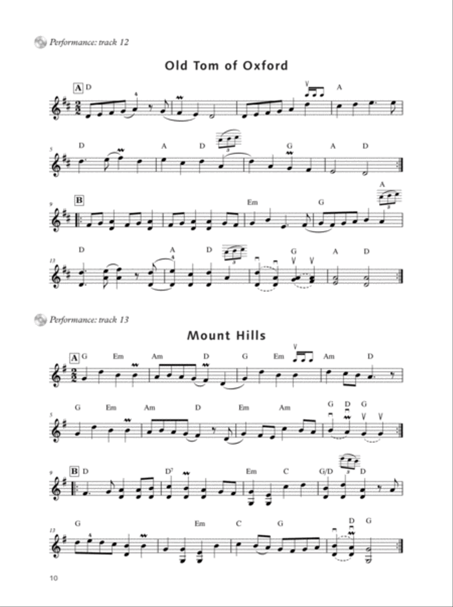 Traditional Fiddle + CD Violin Solo scores gallery preview page 4