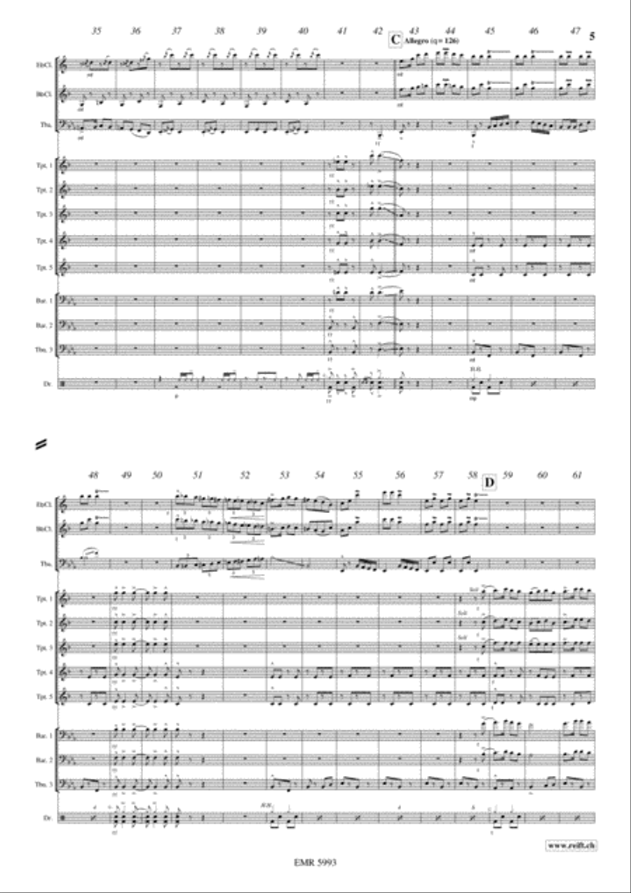 Orava Clarinet scores gallery preview page 6