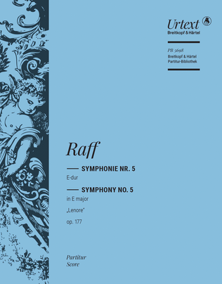 Book cover for Symphony No. 5 in E major Op. 177