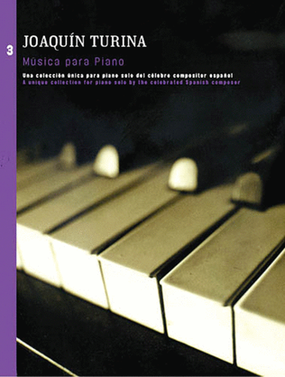 Book cover for Music for Piano - Volume 3