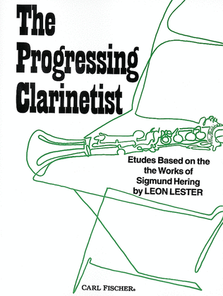 Book cover for The Progressing Clarinetist