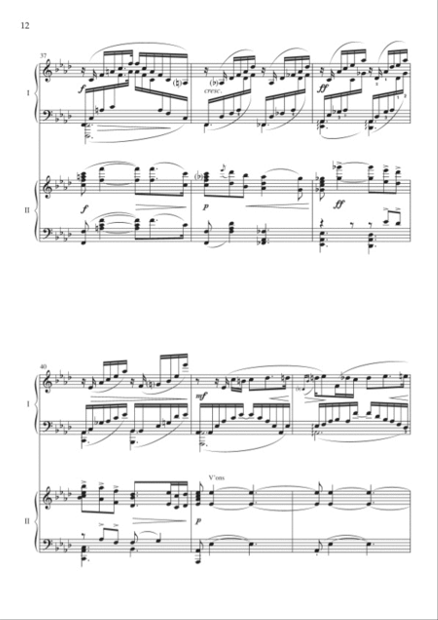 Fantaisie , Op. 62 Piano scores gallery preview page 8
