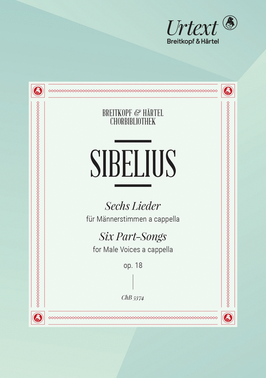 6 Part-Songs Op. 18 6 Part-Songs Op. 18 A Cappella scores gallery preview page 1