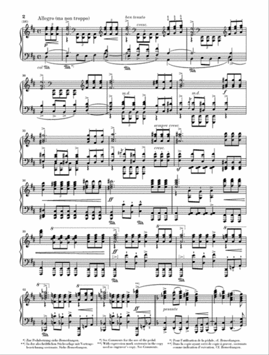 Ballades, Op. 10 Ballades, Op. 10 Piano Solo scores gallery preview page 3