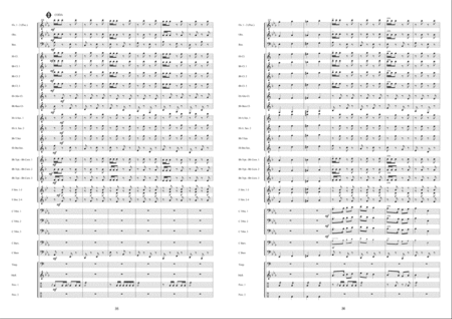 Panache ! Panache ! Concert Band scores gallery preview page 19