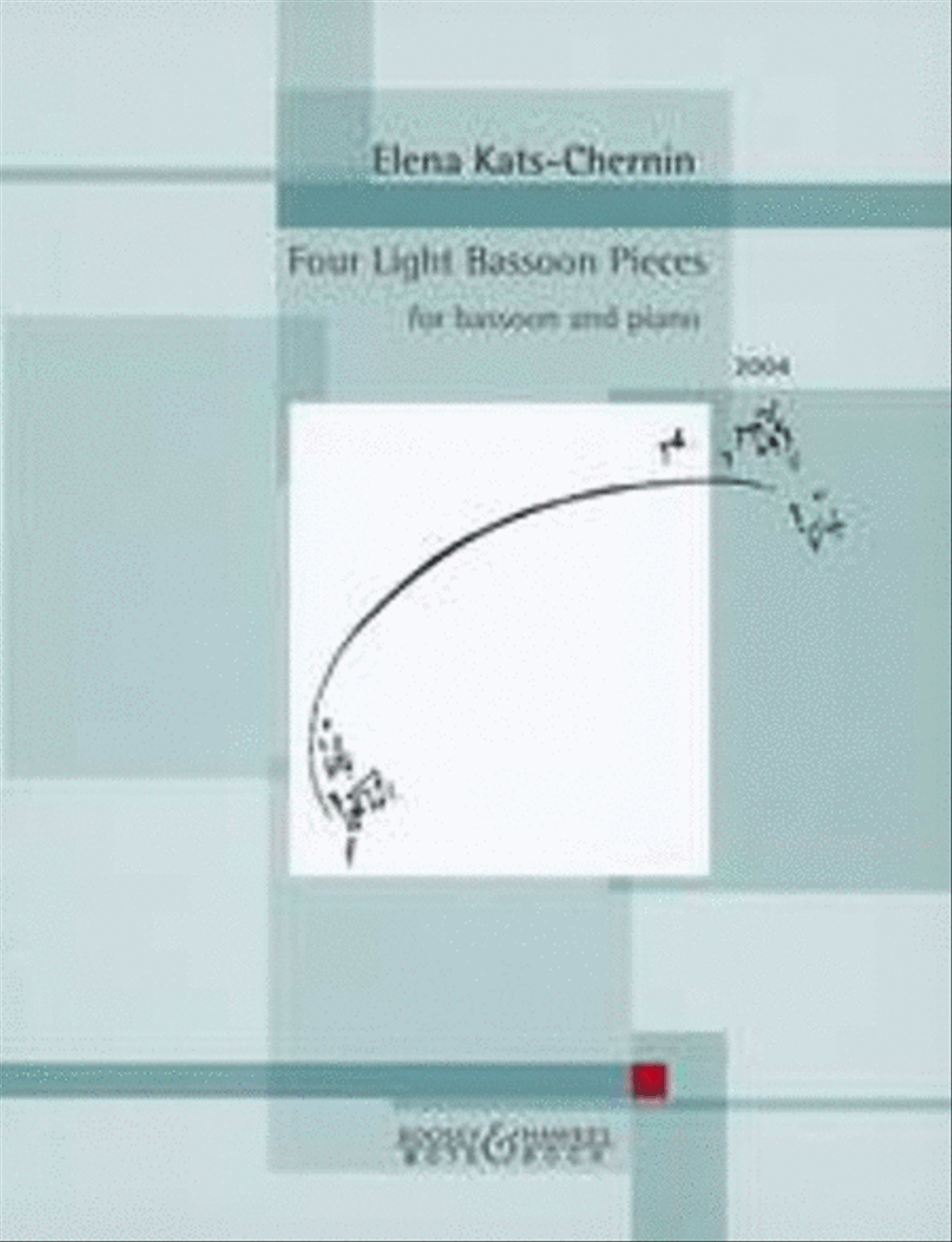 Four Light Bassoon Pieces Bassoon Solo scores gallery preview page 1