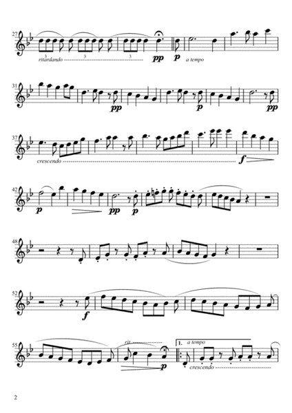 Grand Sonata for Flute, Guitar & Cello (Parts)