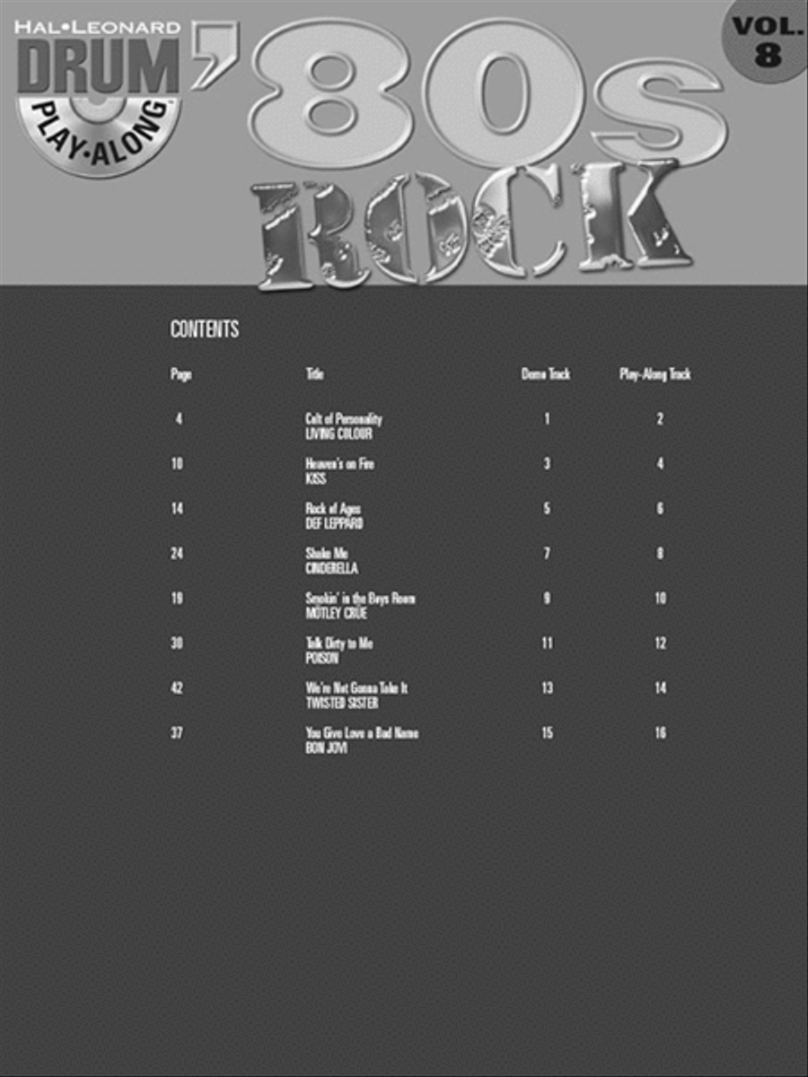 '80s Rock Drums scores gallery preview page 4