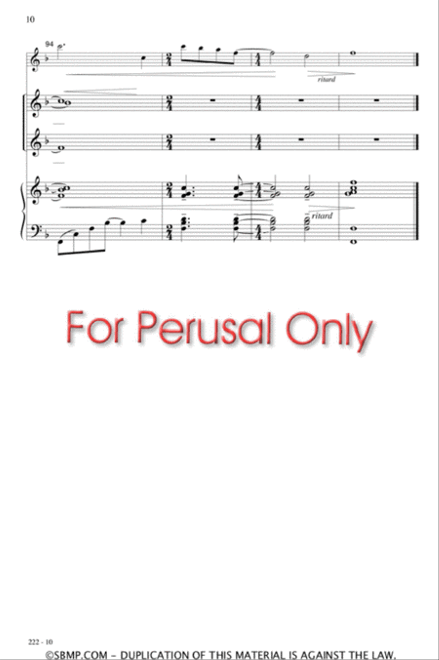 Ave Maria - SSA Octavo SSA scores gallery preview page 10