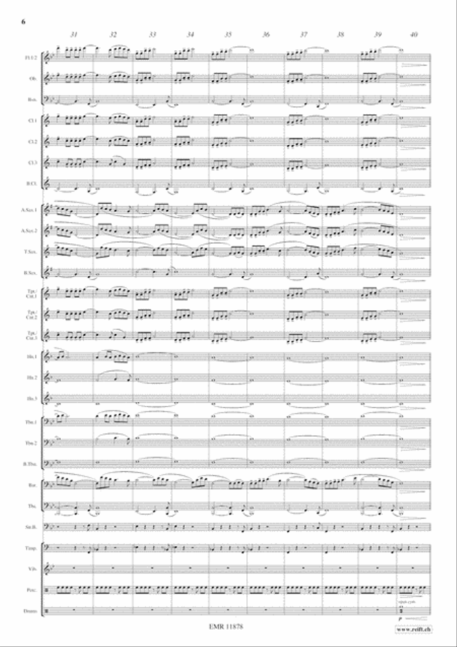 Jonathan Livingston Seagull Concert Band scores gallery preview page 7