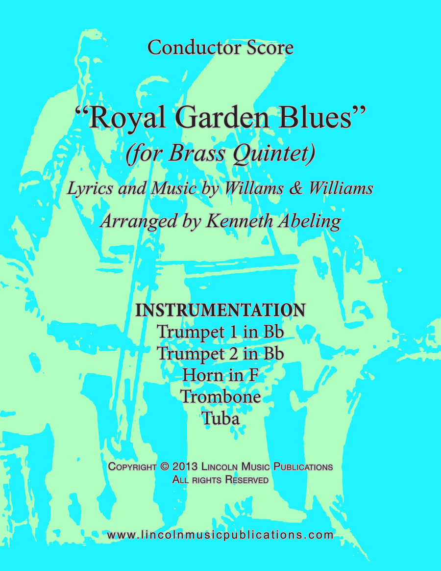 Royal Garden Blues (for Brass Quintet) Brass Quintet scores gallery preview page 1