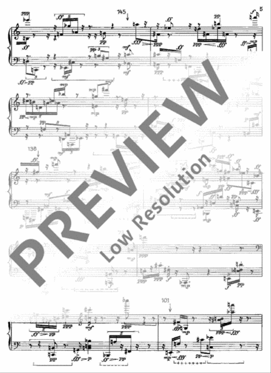Perspectives for Piano Piano Solo scores gallery preview page 8