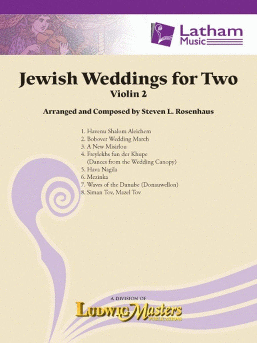 Jewish Weddings For Two Violin 2 Part