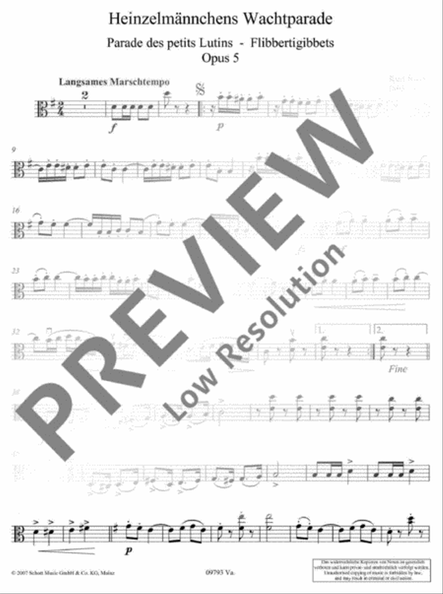 Flibbertigibbets Piano Accompaniment scores gallery preview page 11