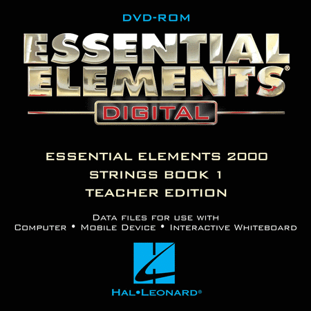 Essential Elements Digital - Strings Book 1 (Teacher Edition on DVD-ROM)