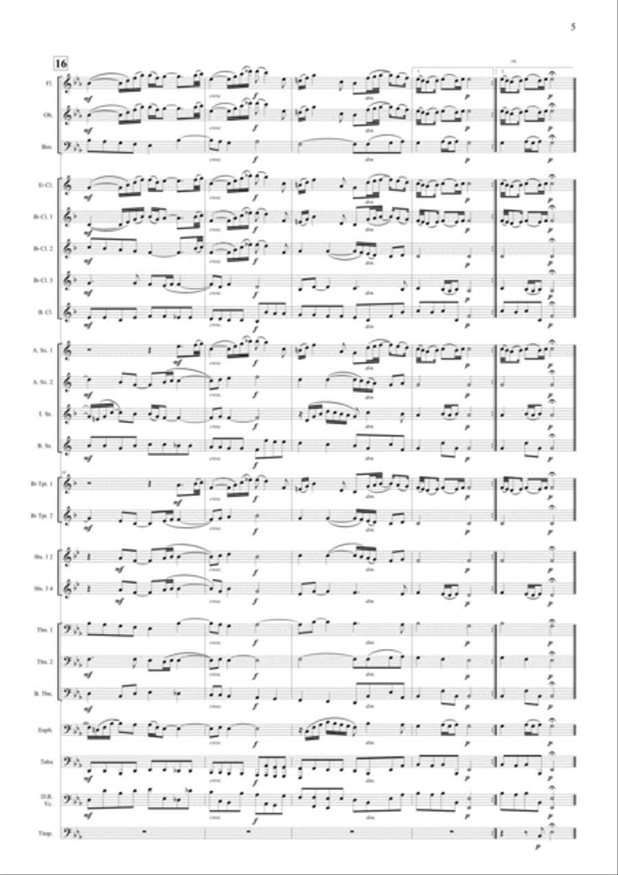 Air On The G String Air On The G String Concert Band scores gallery preview page 5