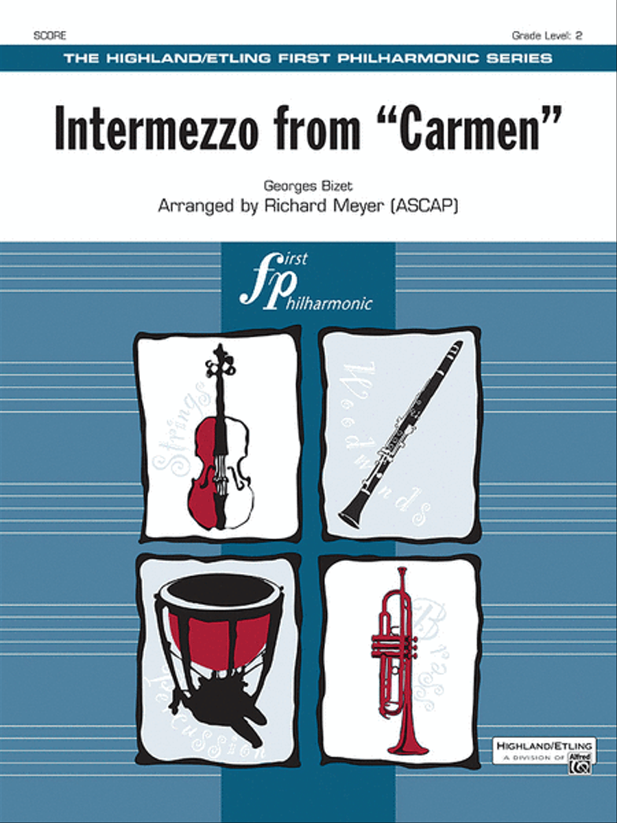 Intermezzo from Carmen Intermezzo from Carmen Full Orchestra scores gallery preview page 1
