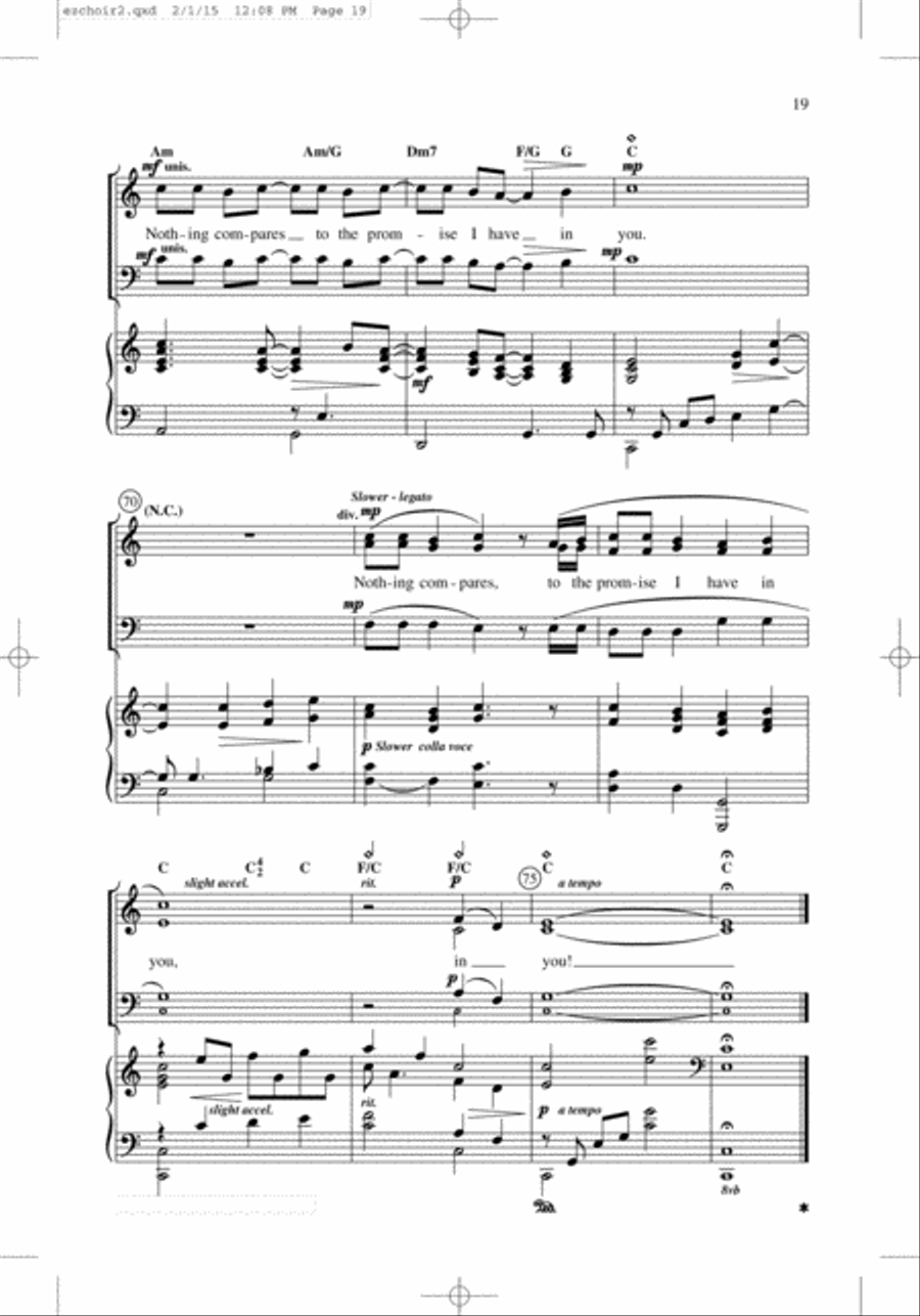 Easy Choir, Vol. 2 Easy Choir, Vol. 2 3-Part scores gallery preview page 17