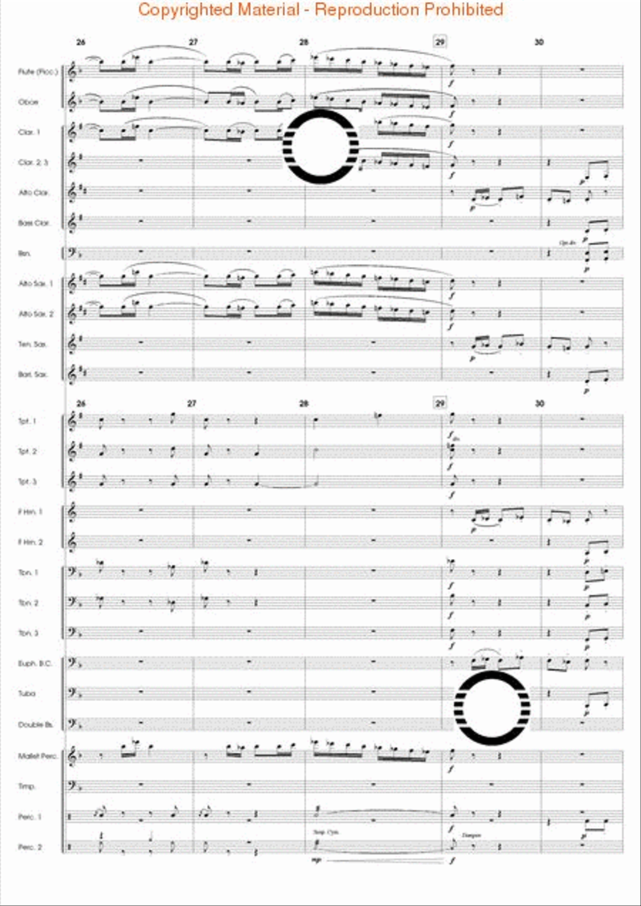 The Spirit Soars Concert Band scores gallery preview page 7