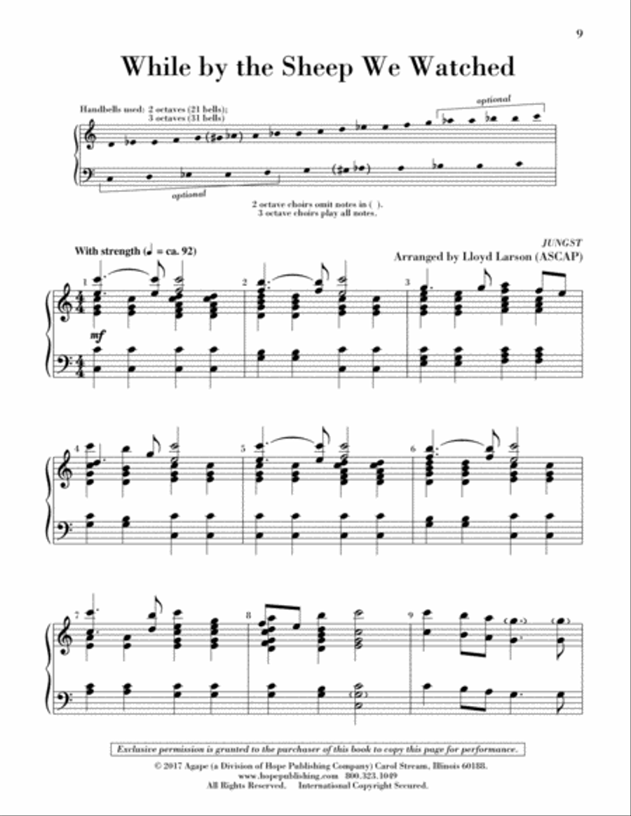 Reproducible Rings for 2-3 Octaves, Vol. 4 3-Octaves scores gallery preview page 4