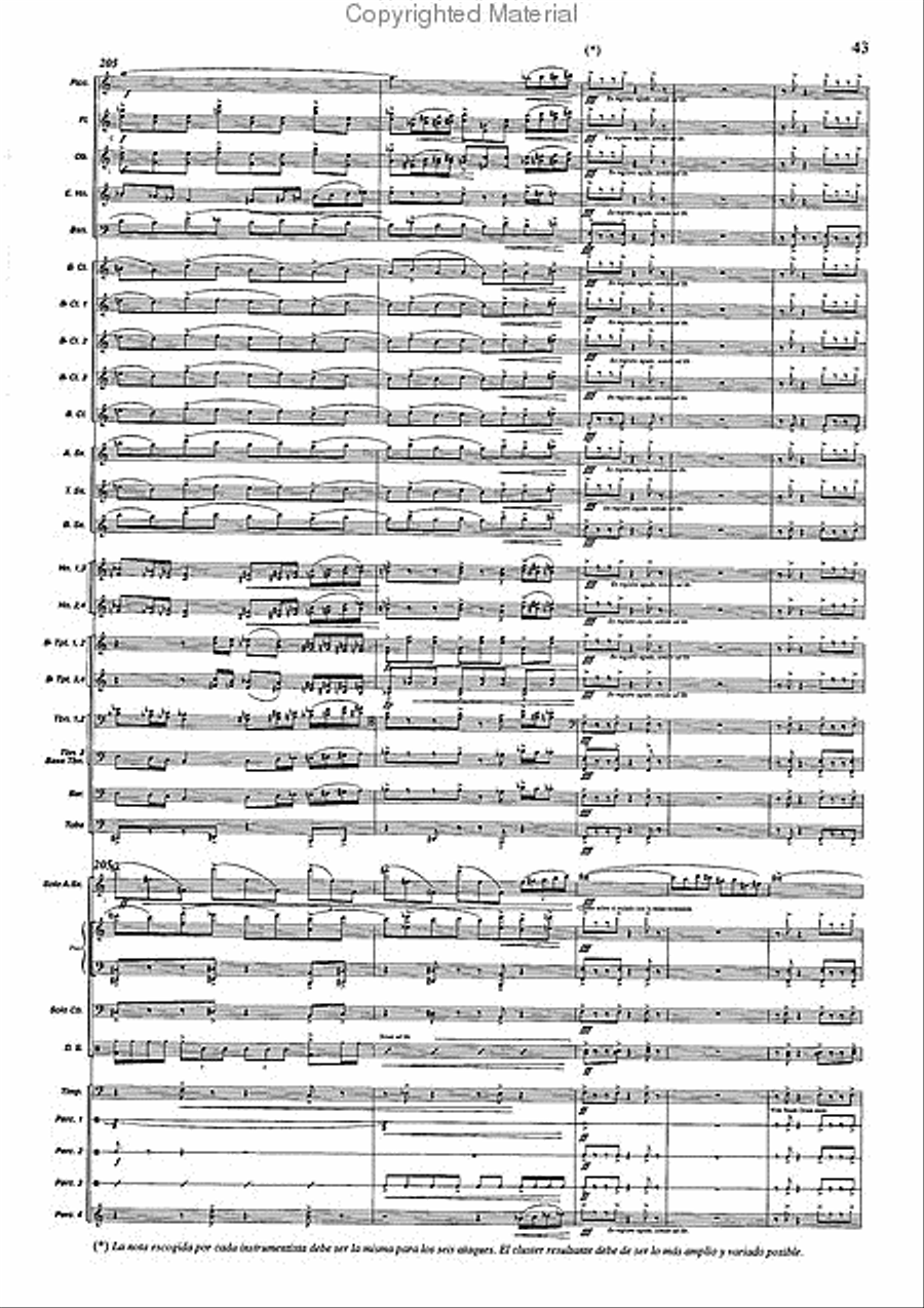 Concertango Concert Band scores gallery preview page 44