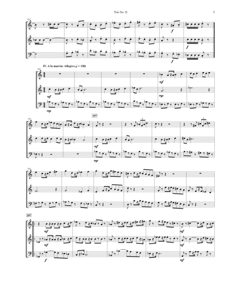 Trio II for Brass
