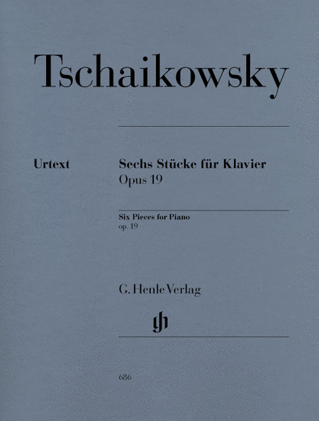 Peter Iljitsch Tschaikowsky: Six pieces for piano op. 19