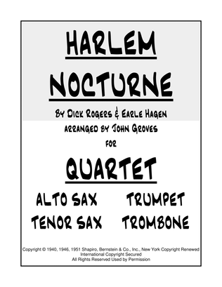 Book cover for Harlem Nocturne