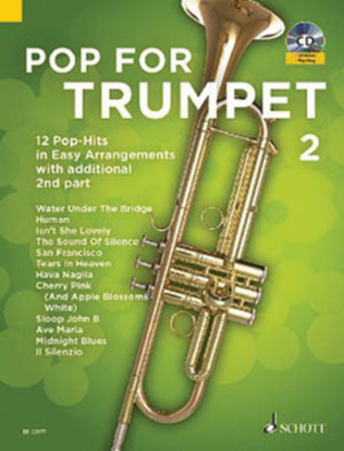Book cover for Pop for Trumpet Book 2