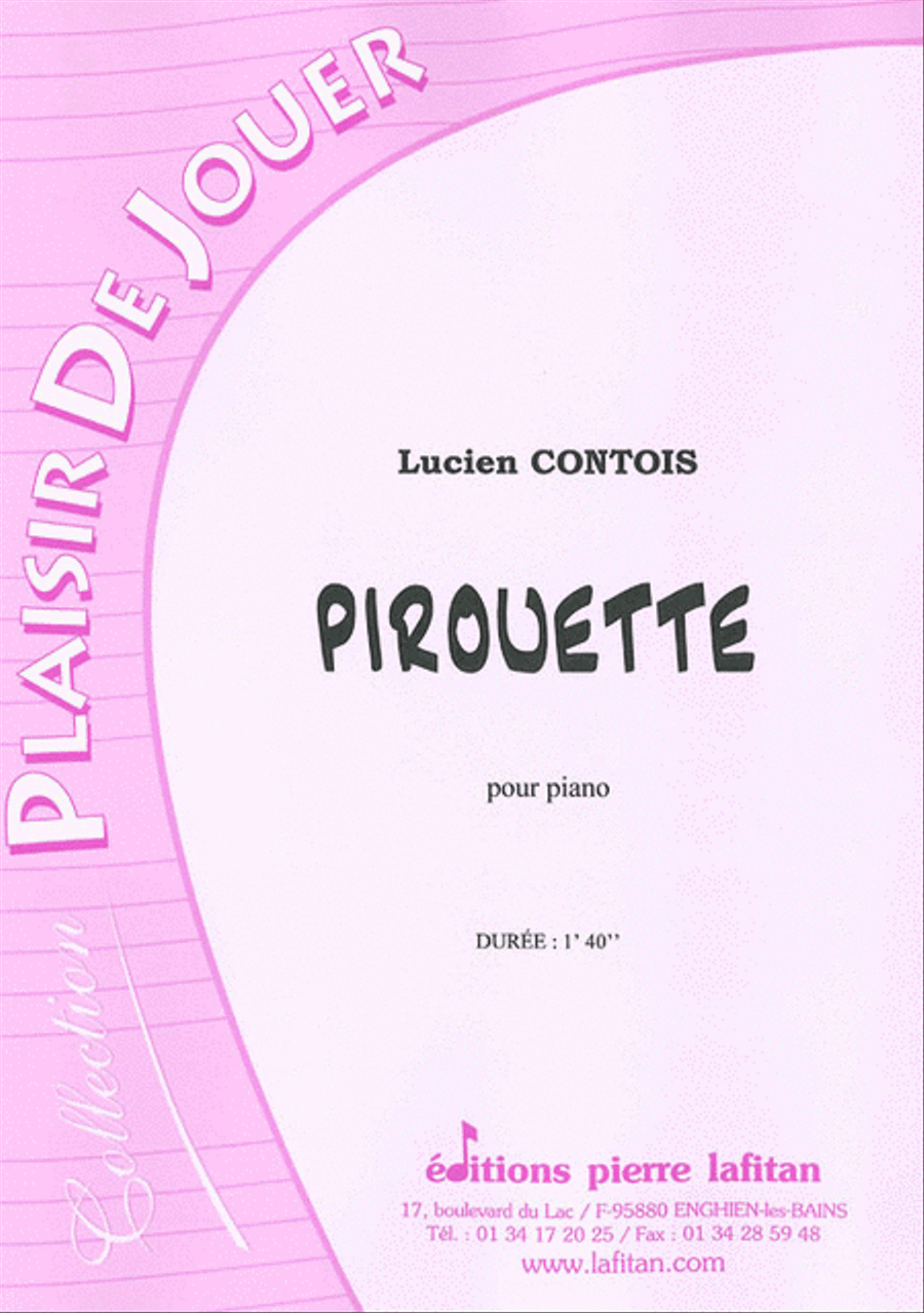 Pirouette Piano Solo scores gallery preview page 1