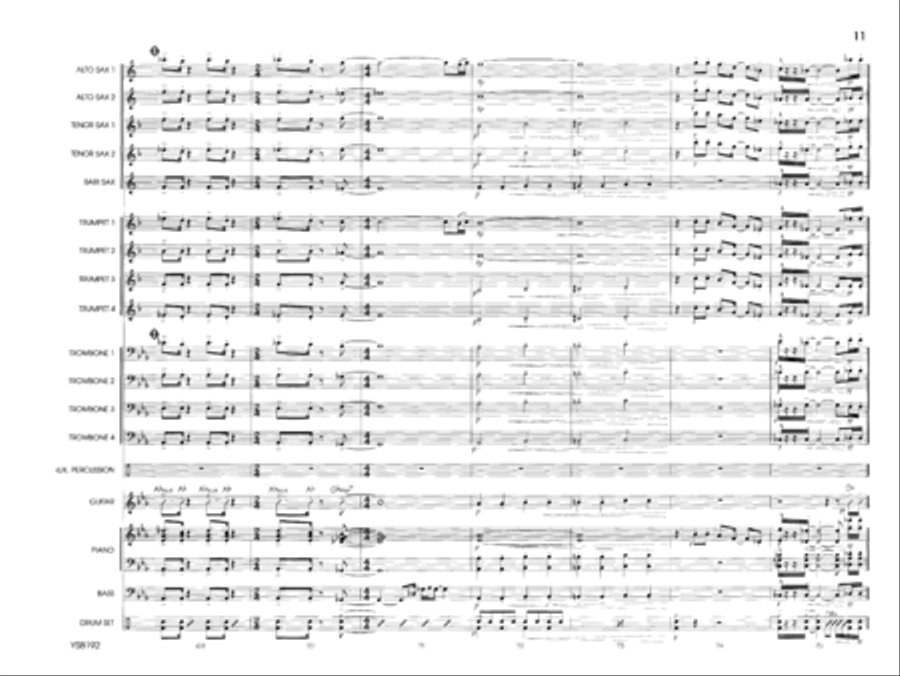 Boomerang Boomerang Jazz Ensemble scores gallery preview page 11