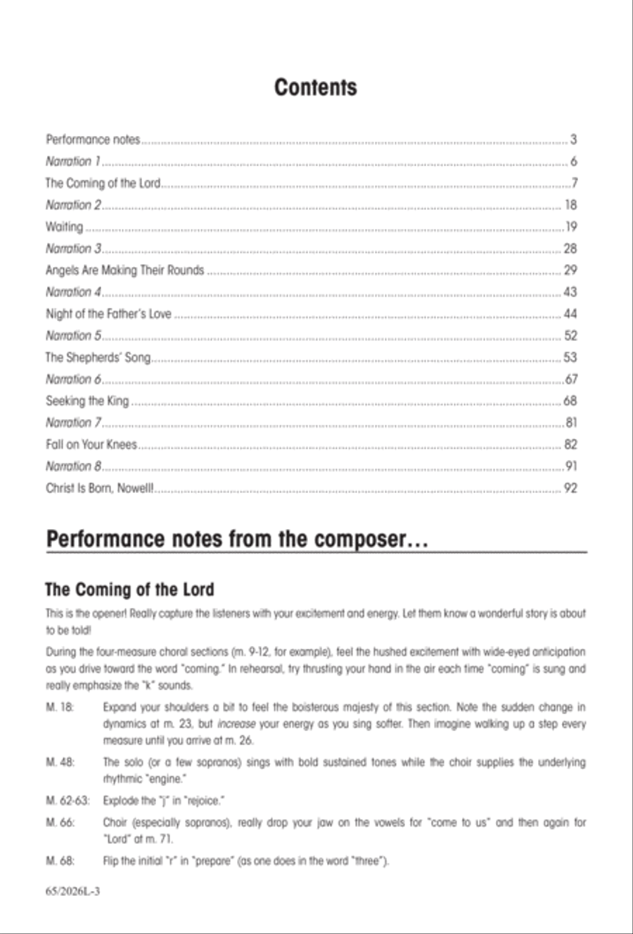 Night of the Father's Love 4-Part scores gallery preview page 4