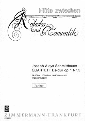 Quartet E-flat major Op. 1/5