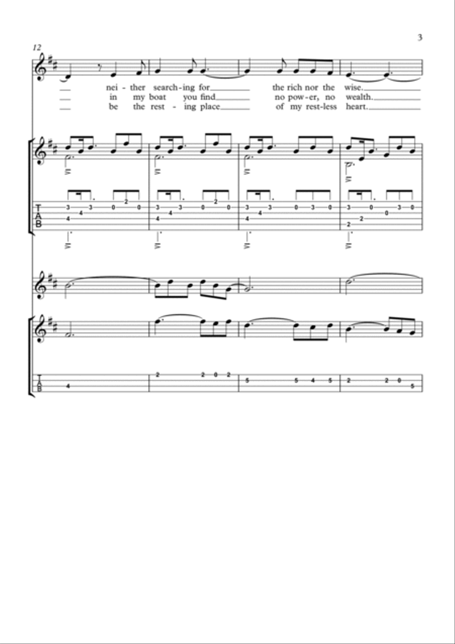 Lord, You Have Come Acoustic Guitar scores gallery preview page 3