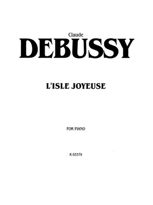 Book cover for Debussy: L'Isle Joyeuse