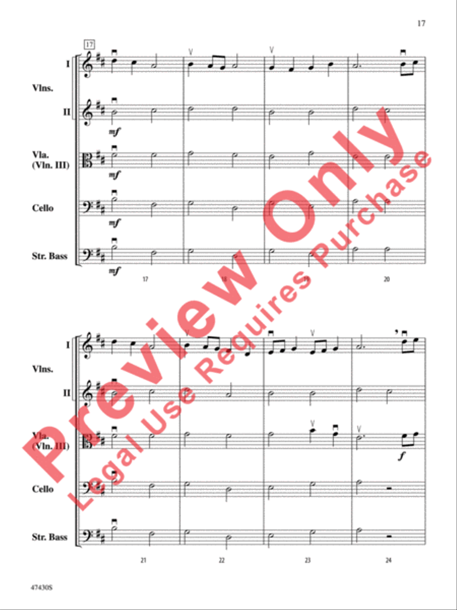 Sky Suite Sky Suite String Orchestra scores gallery preview page 18
