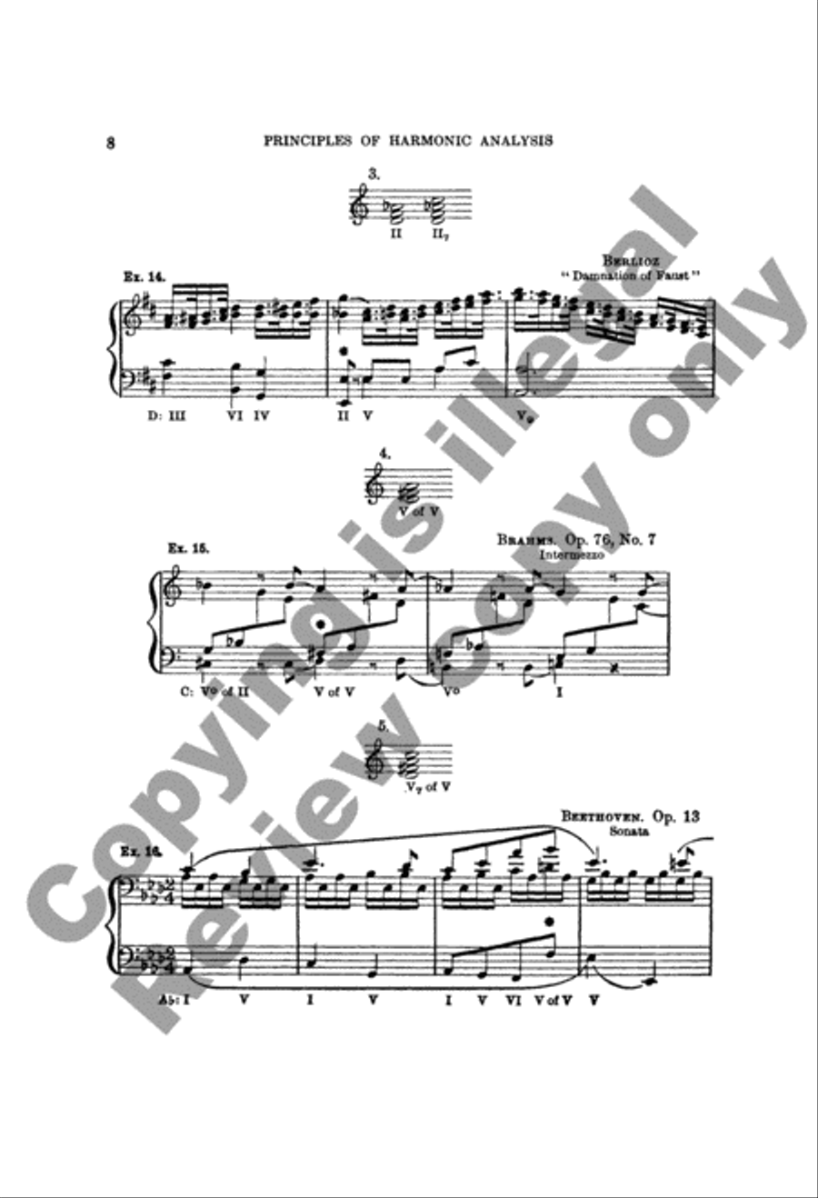 Principles of Harmonic Analysis Score scores gallery preview page 9