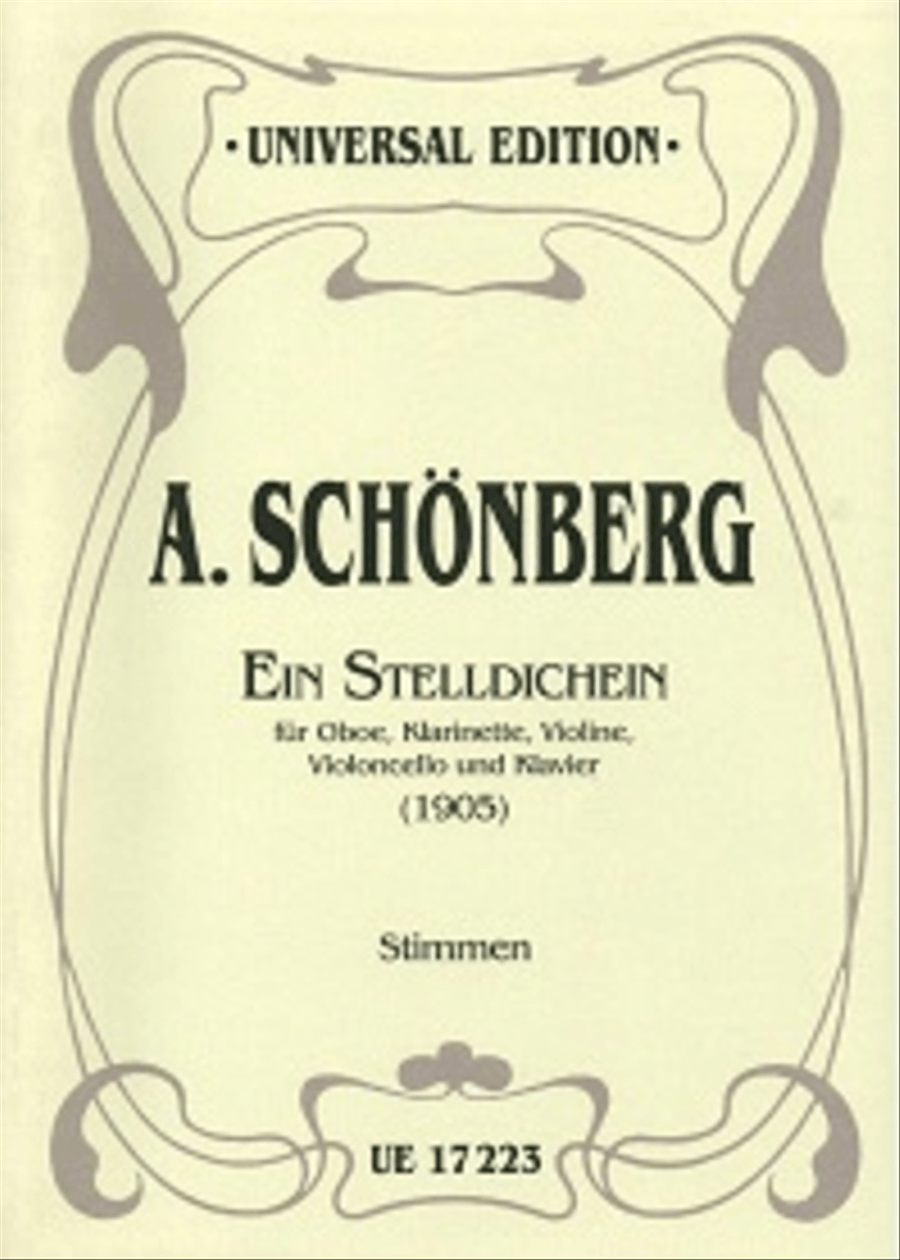Ein Stelldichein Clarinet scores gallery preview page 1