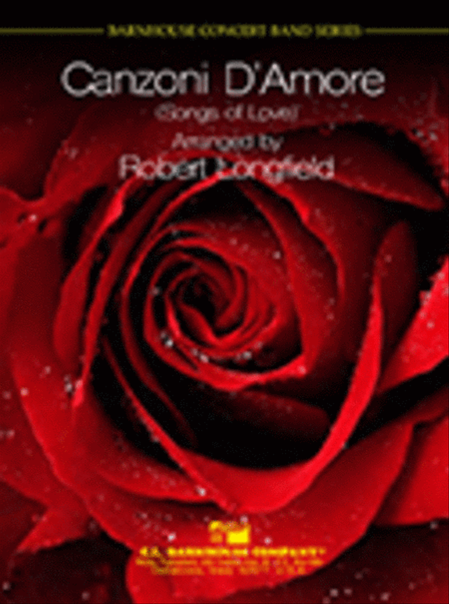 Canzoni D'Amore Concert Band scores gallery preview page 1