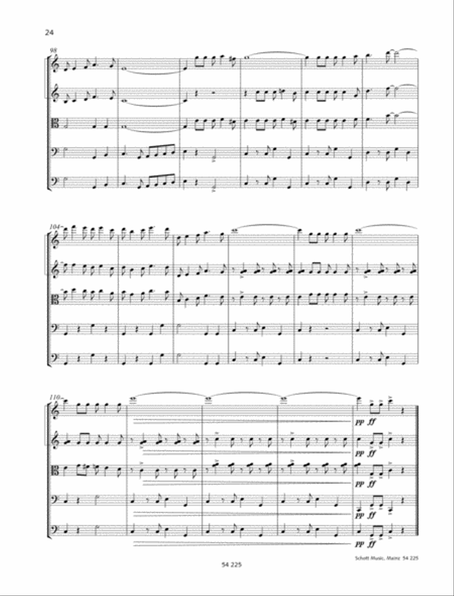 La Paloma String Quartet scores gallery preview page 6