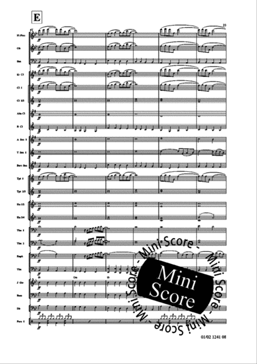 New Baroque Suite Concert Band scores gallery preview page 29