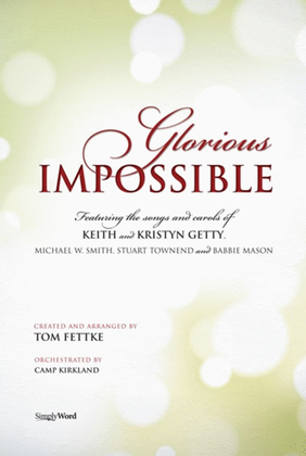 Book cover for Glorious Impossible - Accompaniment CD (split)