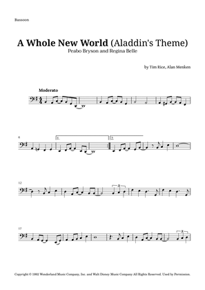 A Whole New World (aladdin's Theme)