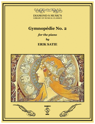 Book cover for Gymnopedie No. 2 by Erik Satie - Piano Solo