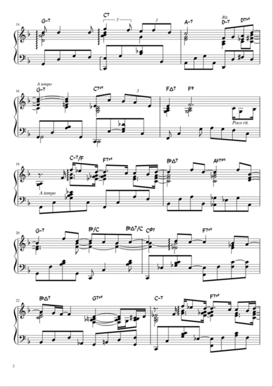 Hey Jude Hey Jude Piano Solo scores gallery preview page 3