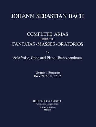 Complete Arias and Sinfonias