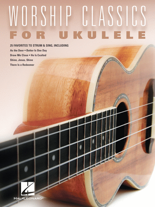 Book cover for Worship Classics for Ukulele