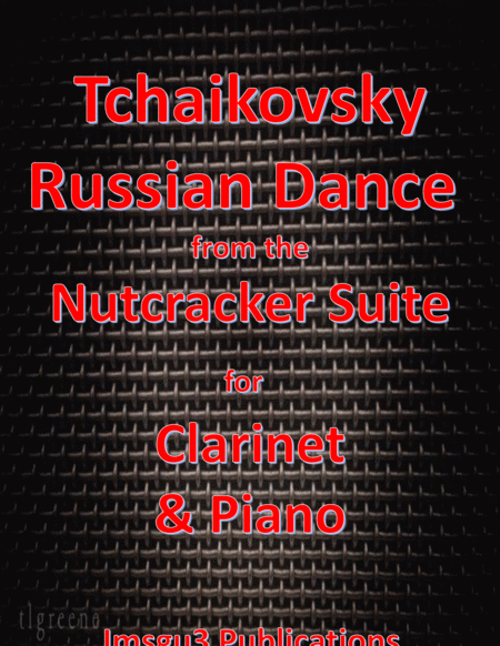 Tchaikovsky: Russian Dance from Nutcracker Suite for Clarinet & Piano image number null