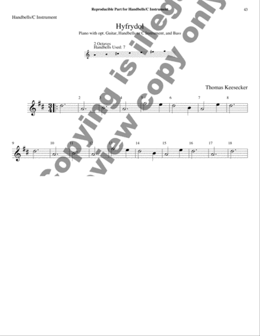 Sing It Simply, Volume I Choir scores gallery preview page 10