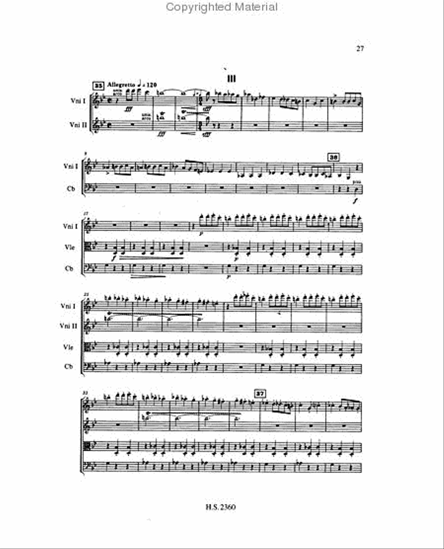 Chamber Symphony (Kammersinfonie), Op. 110a Orchestra scores gallery preview page 4